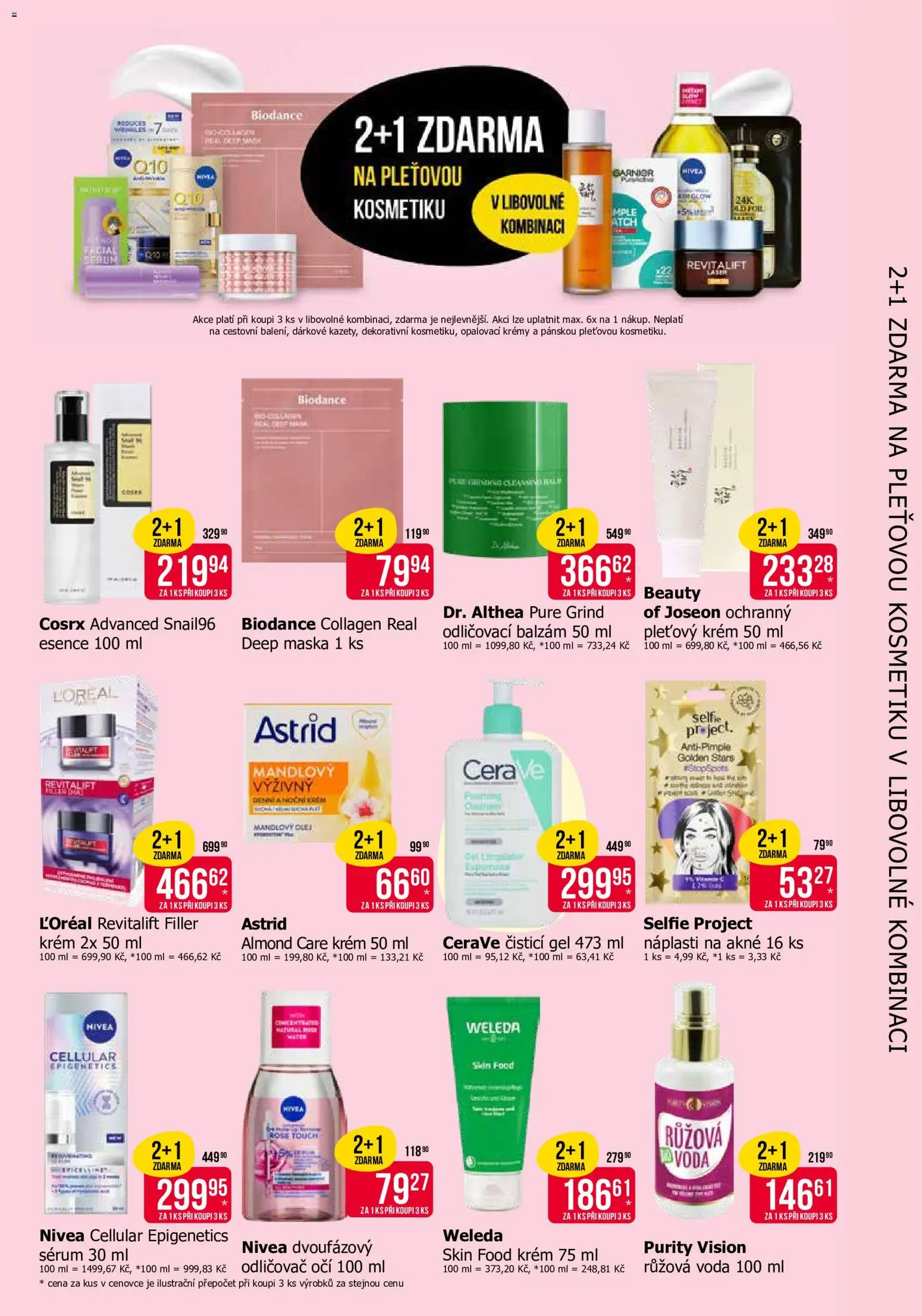 TETA Drogerie leták od 08.10.2026 | Strana: 3 | Produkty: Weleda, Sérum, Krém, Růžová voda