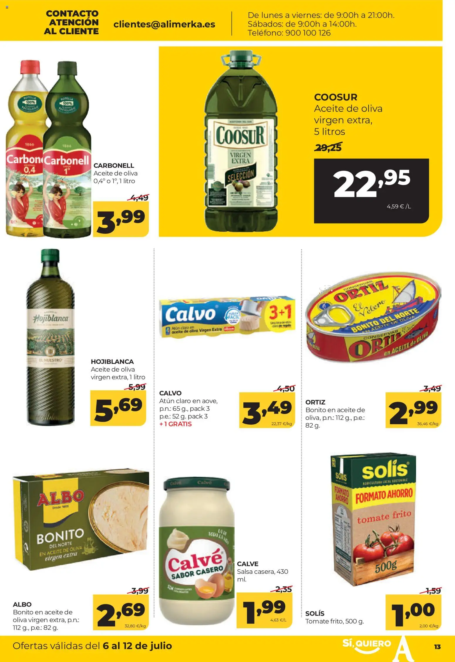 Alimerka folleto Asturias │ válido desde el 06/07/2026 | Página: 13