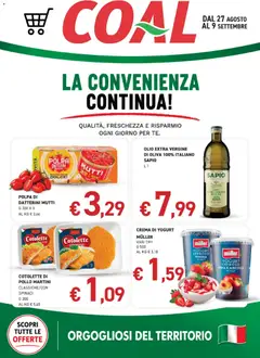 Anteprima del volantino Coal volantino La Convenienza Continua valido a partire dal 27/08/2026