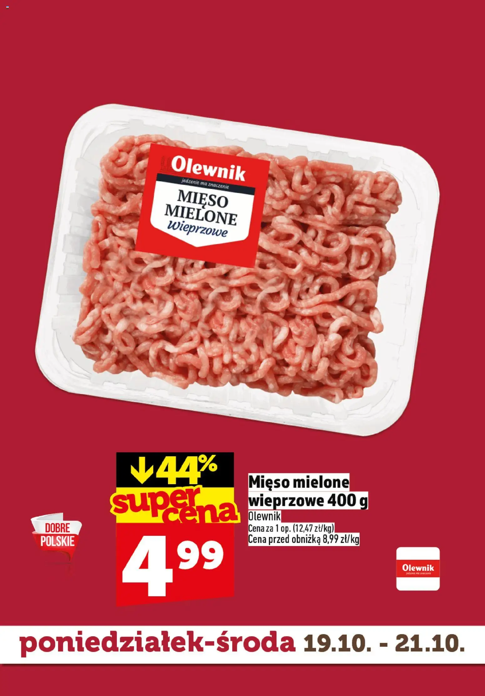 Topaz gazetka - Superstart tygodnia od 19.10.2026 | Strona: 5 | Produkty: Mięso, Mięso mielone
