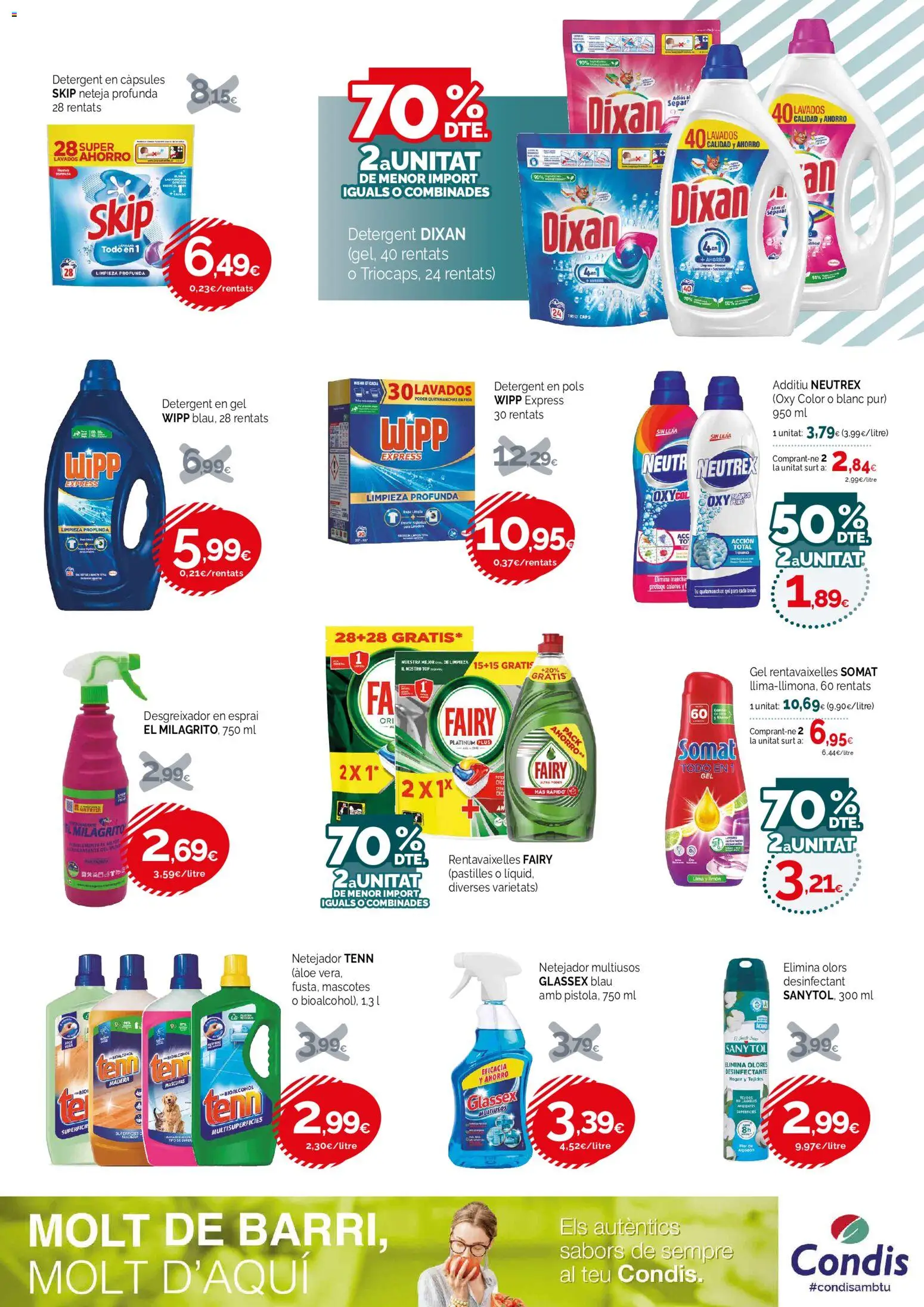 Condis - folleto │ válido desde el 30/09/2026 | Página: 27 | Productos: Lima, Quitamanchas, Limón, Leña
