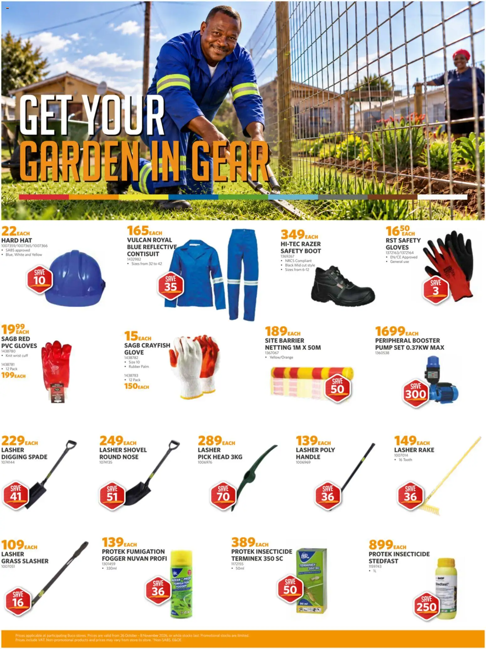New BUCO catalogue – valid from 26/10/2026 | Page: 3