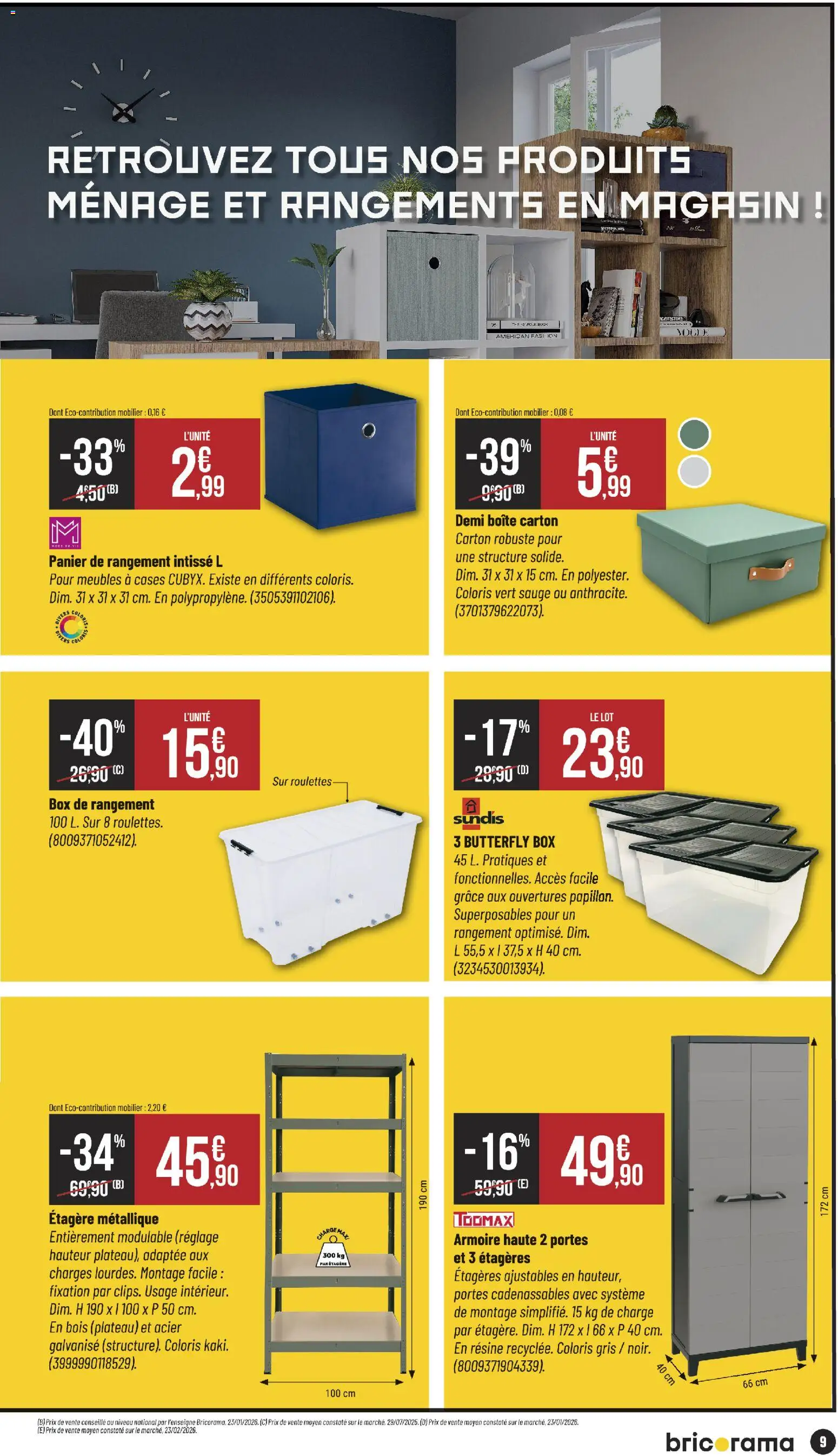 {H1} | Page: 9 | Produits: Plateau, Armoire, Étagère, Portes