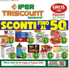 Anteprima del volantino Ipertriscount volantino valido a partire dal 29.05.2026