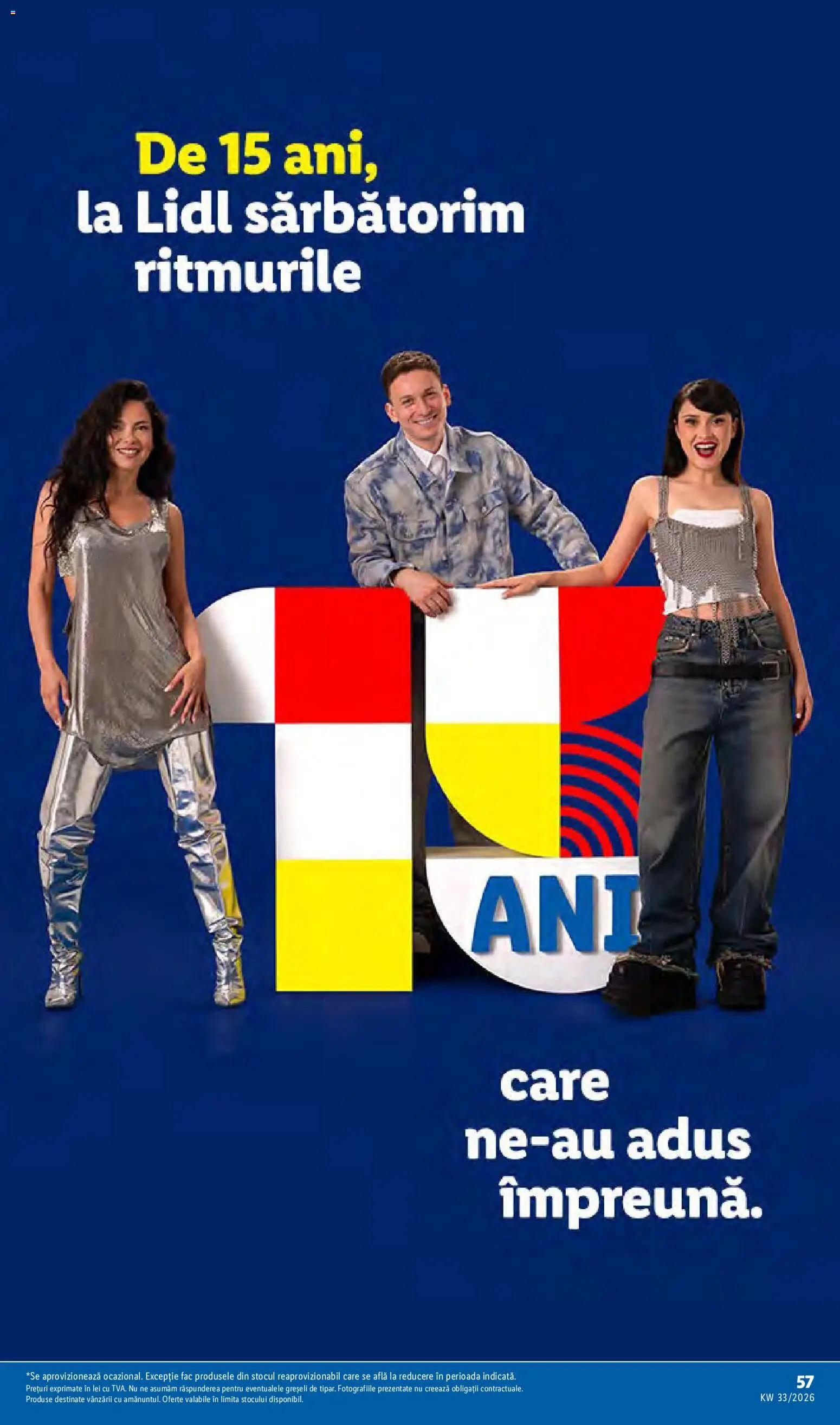 Noul catalog Lidl – valabil de la 10.08.2026 | Pagină: 57