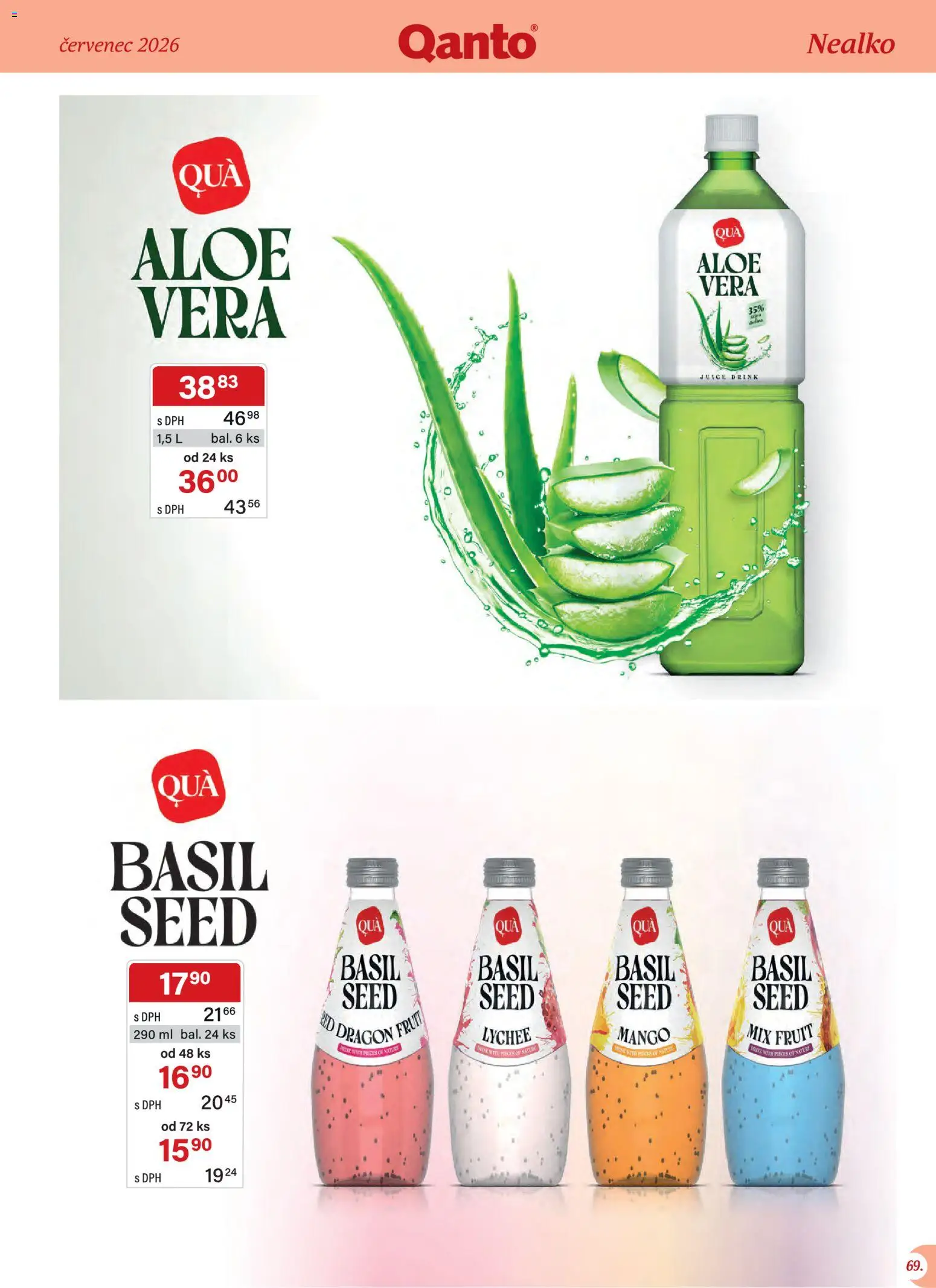 Astur & Qanto leták - Velkoobchod 07/2026 od 01.07.2026 | Strana: 69 | Produkty: Mango, Aloe vera
