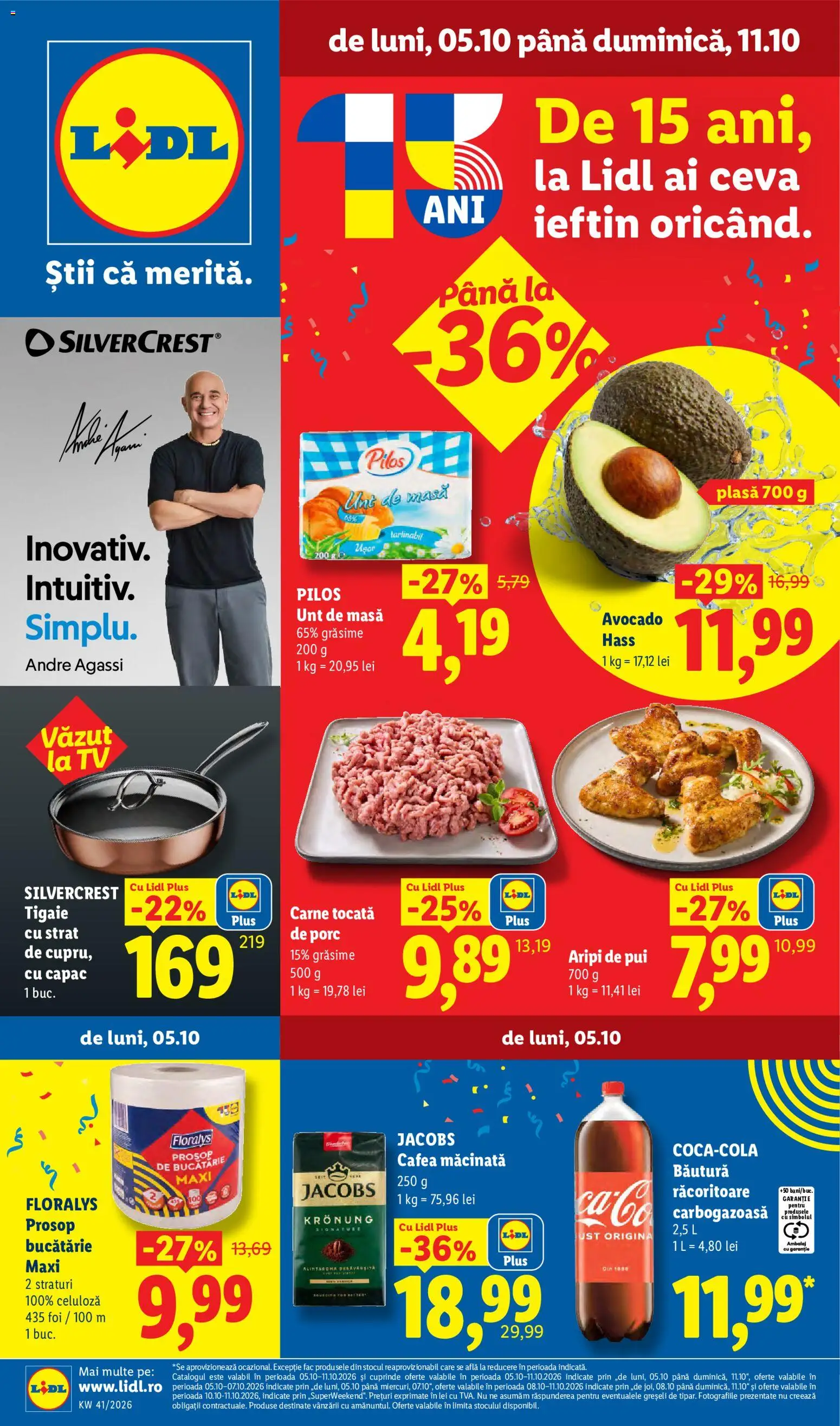 Noul catalog Lidl – valabil de la 05.10.2026 | Pagină: 1