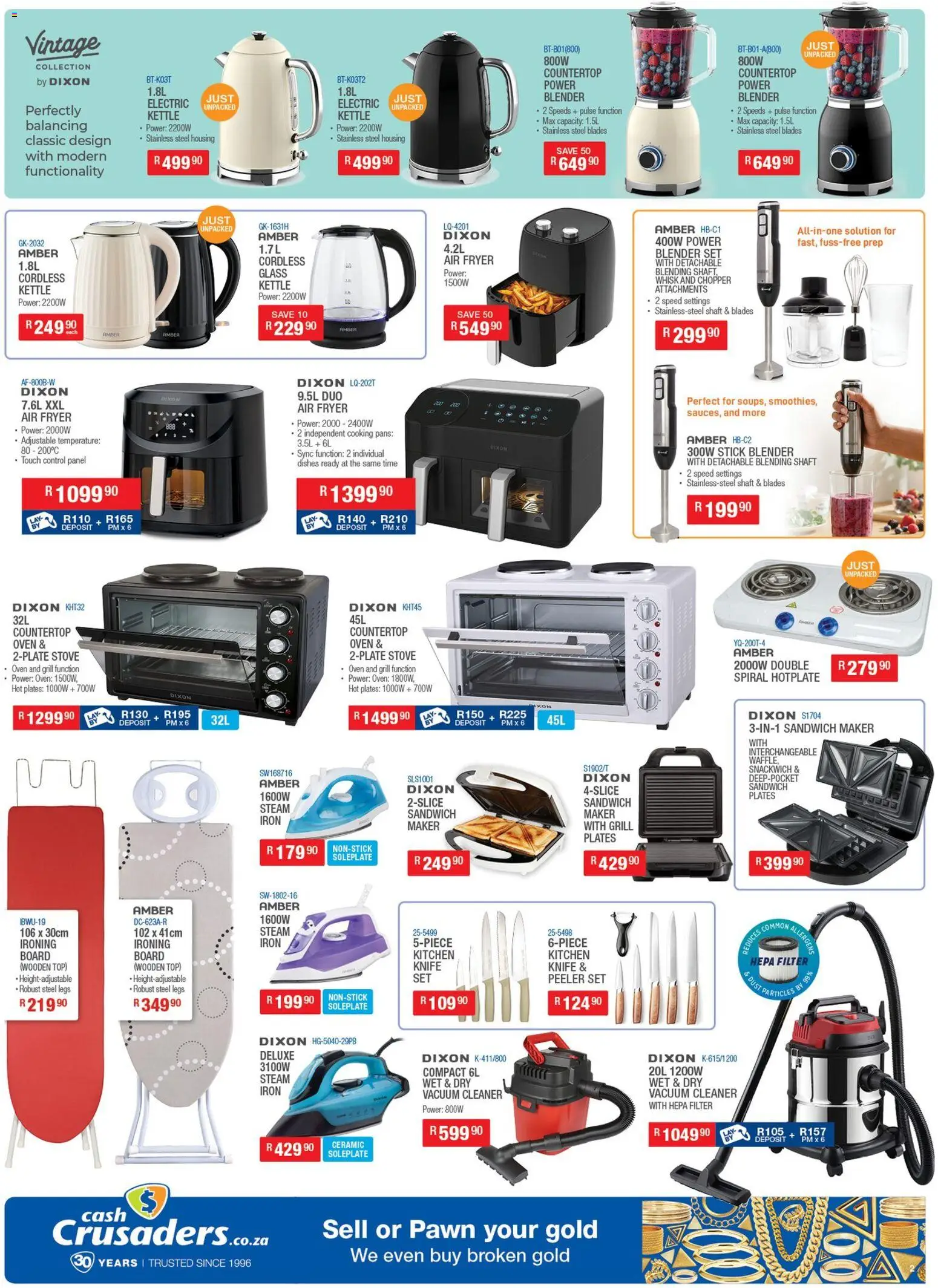 New Cash Crusaders catalogue – valid from 20.03.2026 | Page: 2 | Products: Oven, Stove, Grill, Fryer