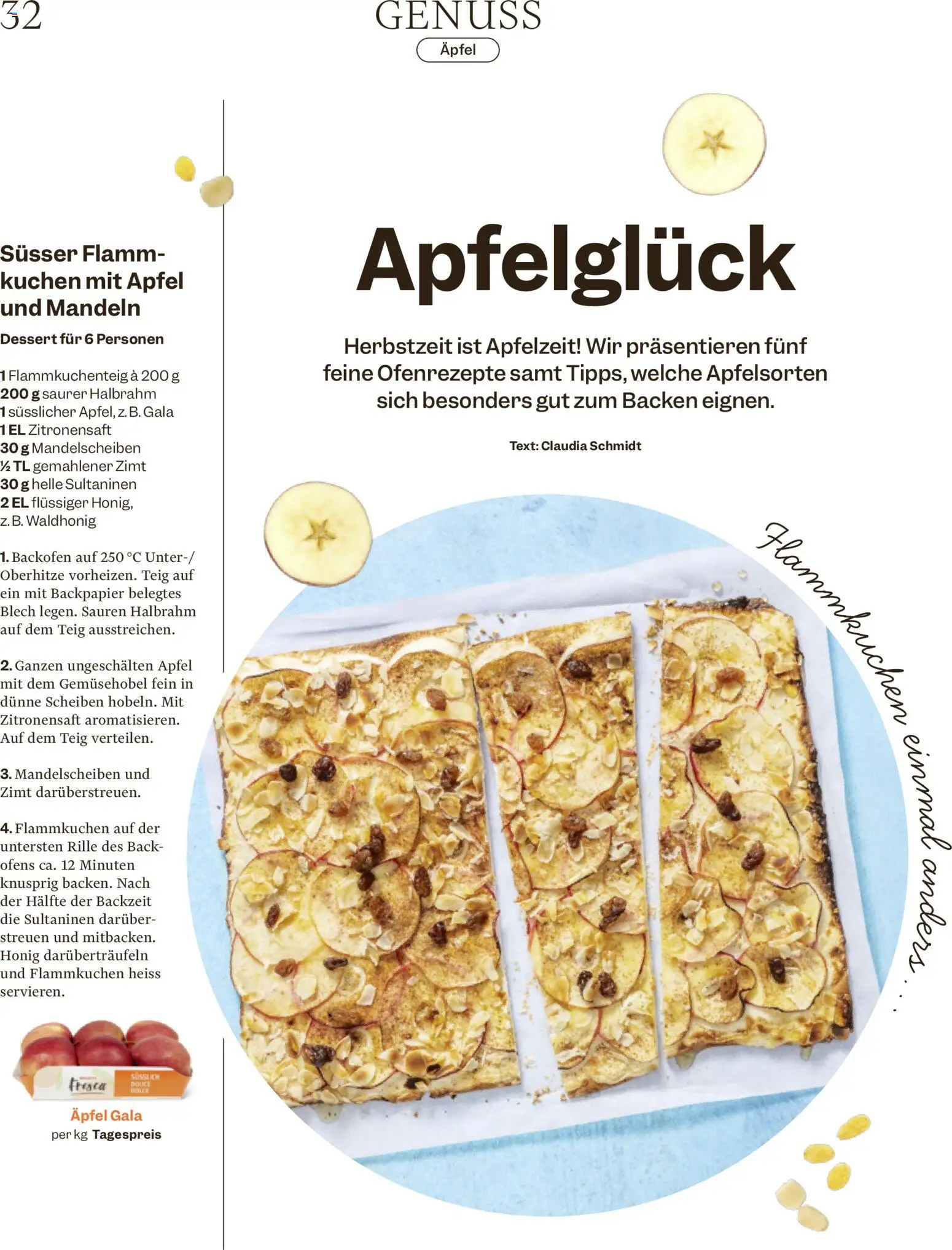 Migros aktionen Magazin – gültig ab 16.09.2026 | Seite: 32 | Produkte: Saurer Halbrahm, Äpfel, Backofen