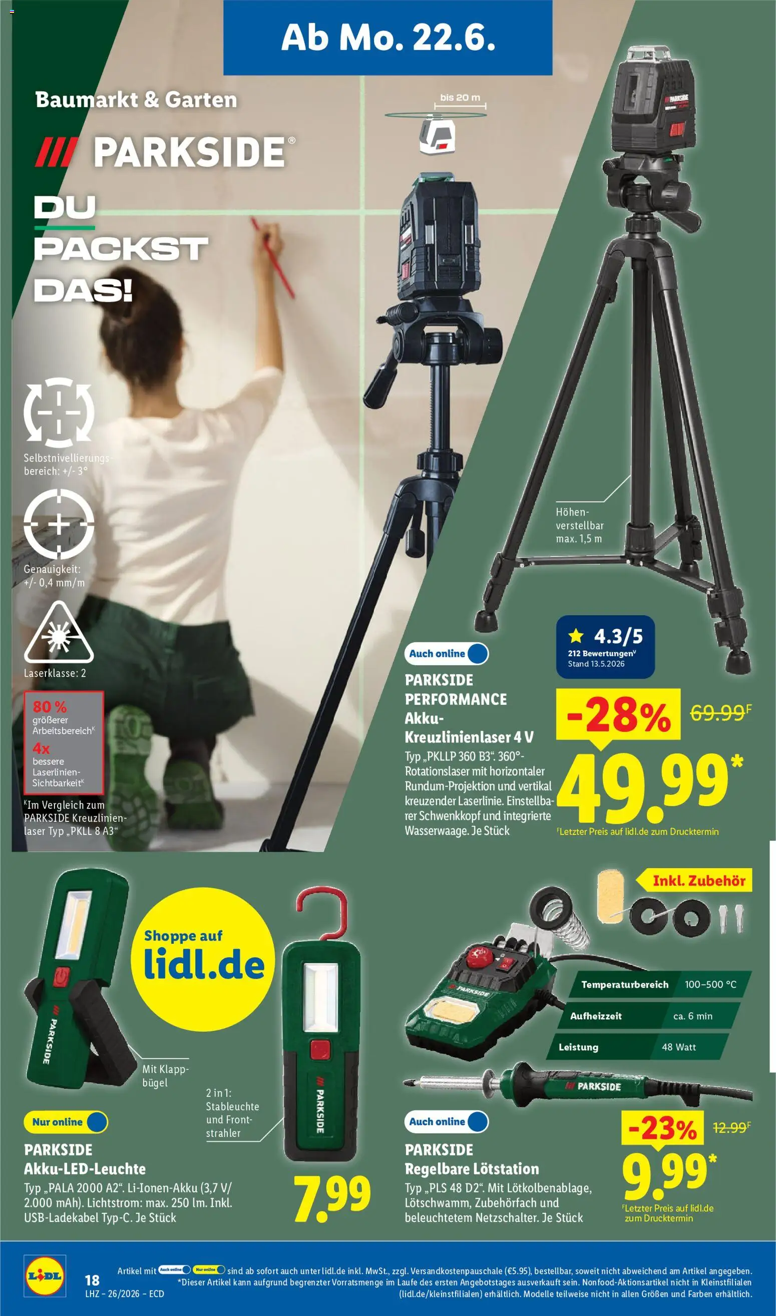 Lidl Prospekt – gültig ab 22.06.2026 | Seite: 38