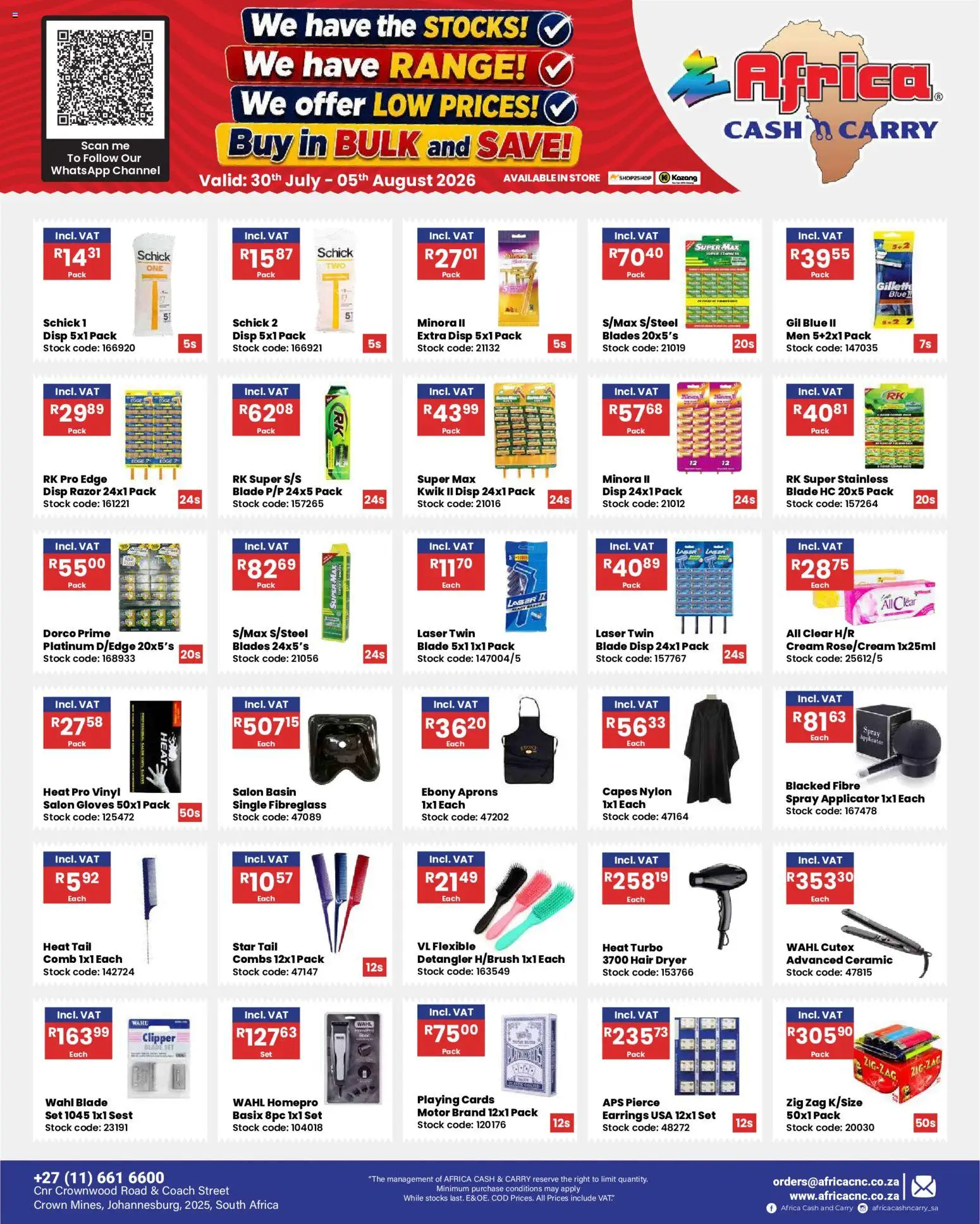 New Africa Cash & Carry catalogue – valid from 30/07/2026 | Page: 22