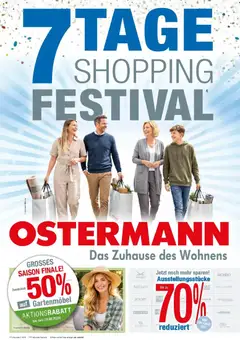 Ostermann - Möbel Ostermann: Neue Möbel wirken Wunder. ab 08.08.2026 gültig