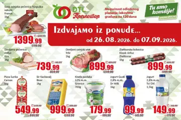 Metalac Proleter katalog Izdvajamo iz ponude - pregled Metalac Proleter kataloga - važi od 26.08.2026