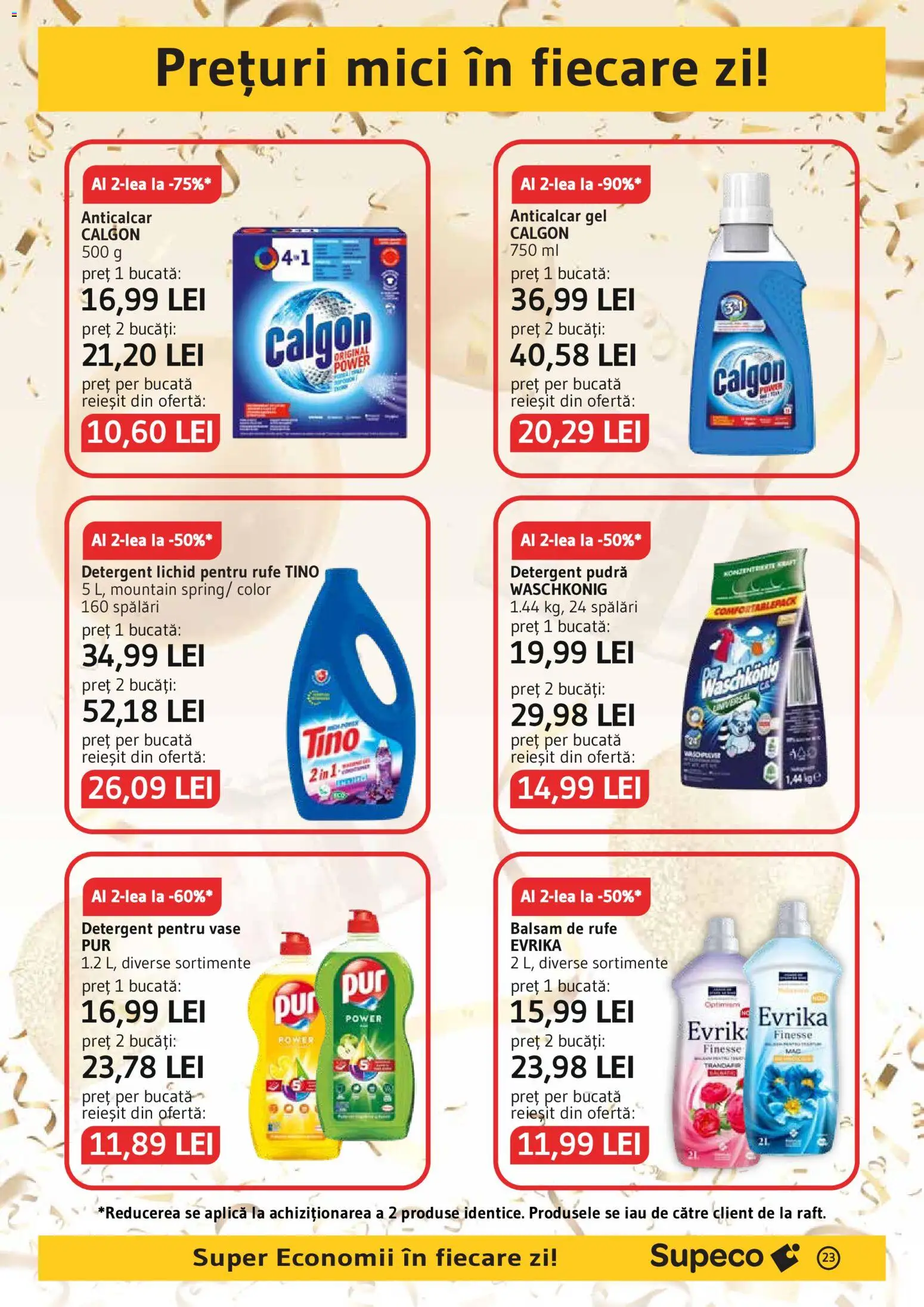 Noul catalog Supeco – valabil de la 03.09.2026 | Pagină: 23 | Produse: Vase, Balsam, Balsam de rufe, Power