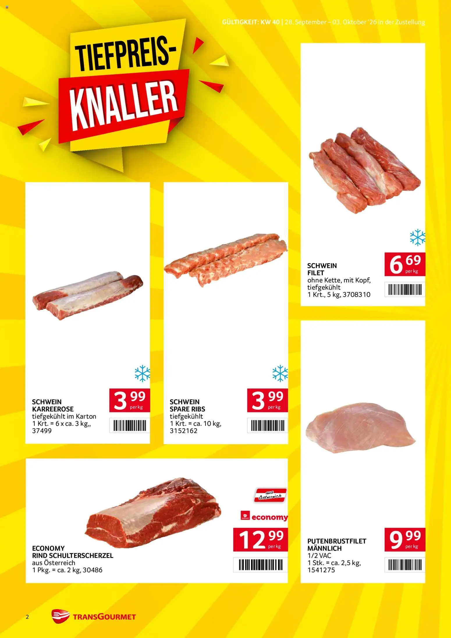 Transgourmet Zustellaktion gültig ab 28.09.2026 | Seite: 2