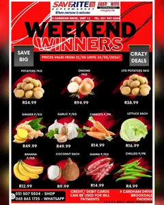 Saverite specials catalogue – valid from 22.05.2026