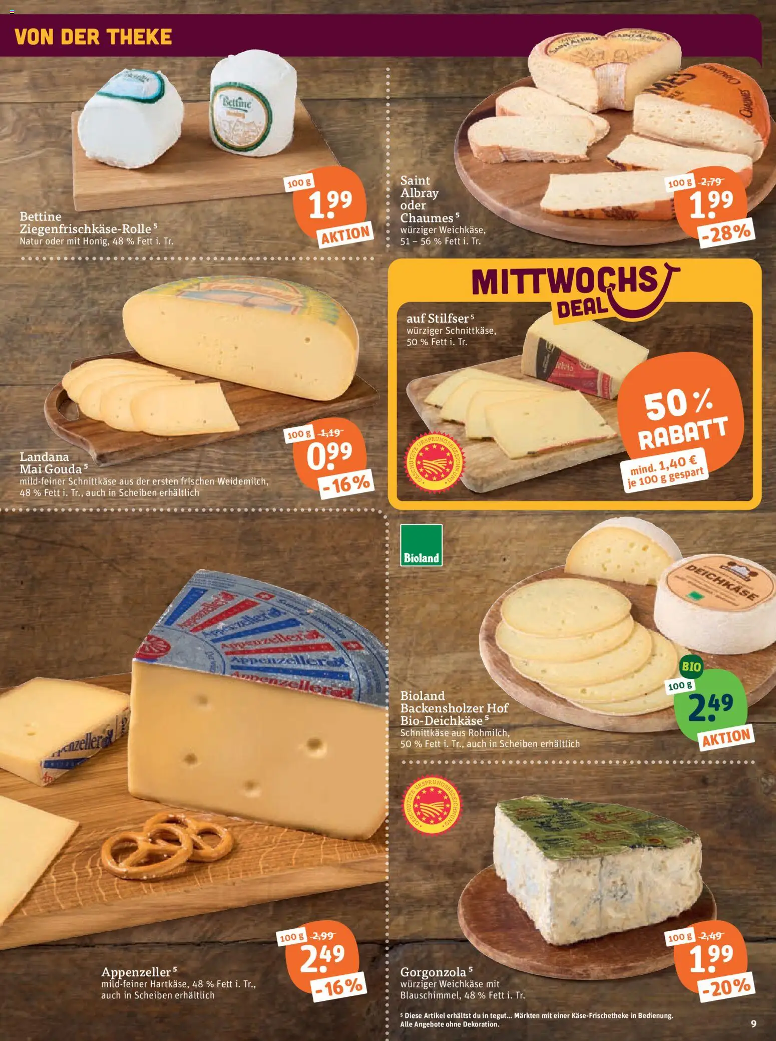 Tegut Prospekt – gültig ab 12.06.2026 | Seite: 11 | Produkte: Theke, Gouda
