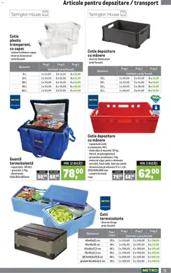 Ofertele Metro valabile de la 01.04.2026 | Pagină: 31 | Produse: Geantă, Cutie