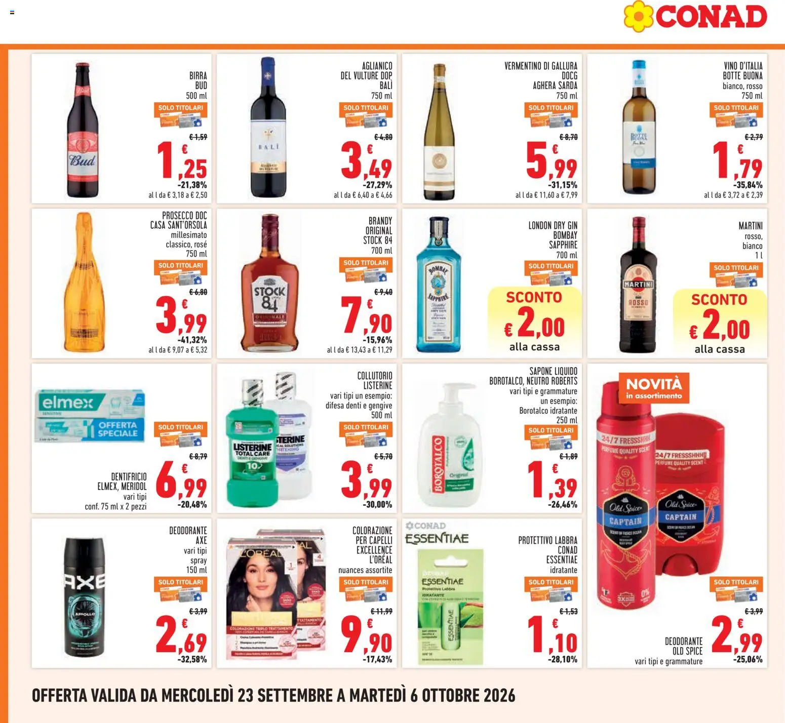 Volantino Conad del 23/09/2026 | Pagina: 18