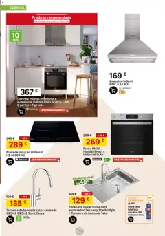 Pré-visualização Leroy Merlin Catálogo válido de 23/07/2026 | Página: 15 | Produtos: Forno, Exaustor, Torneira, Portas