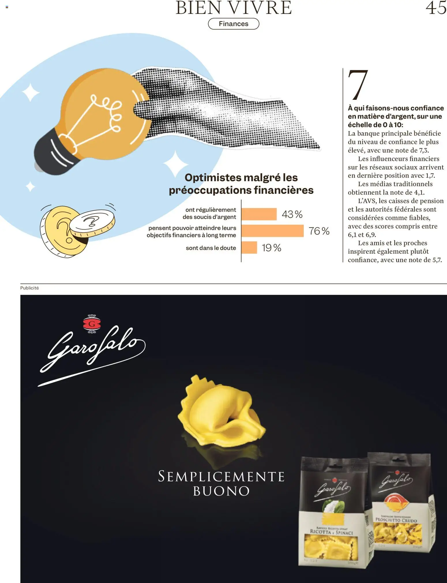 Migros aktionen Magazine FR – gültig ab 16.09.2026 | Seite: 45 | Produkte: Pasta, Ricotta