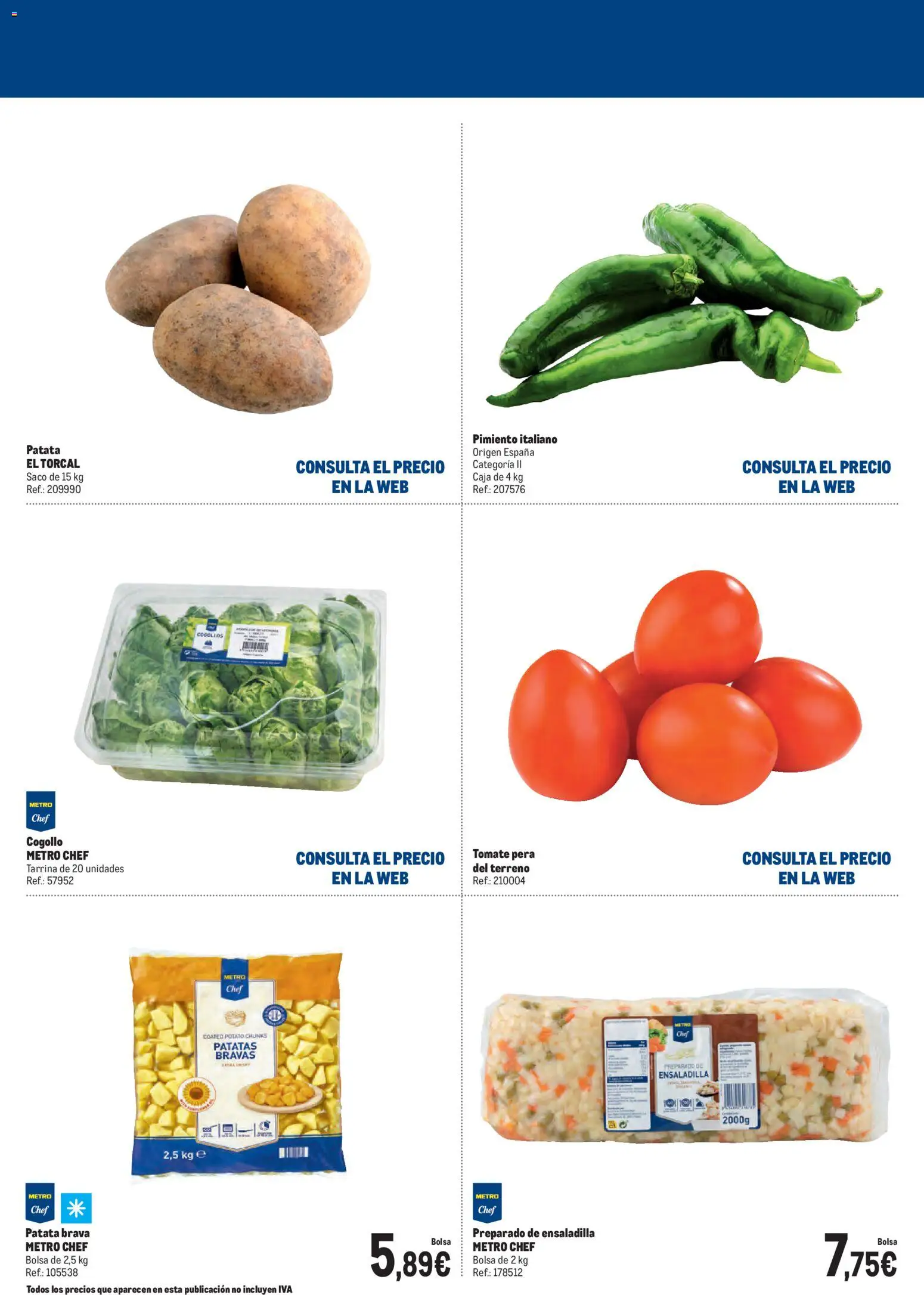Makro Feria y Patios Córdoba │ válido desde el 04.05.2026 | Página: 2 | Productos: Ensaladilla, Κάδος απορρυμάτων, Bolsa, Caja
