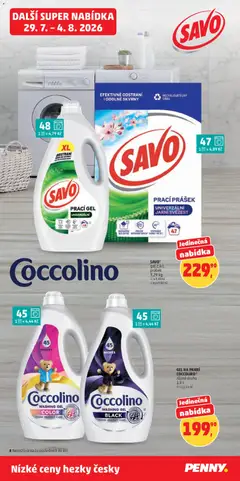 Náhled letáku SAVO prací gel, SAVO prací gel univerzální od 29.07.2026 | Strana: 30