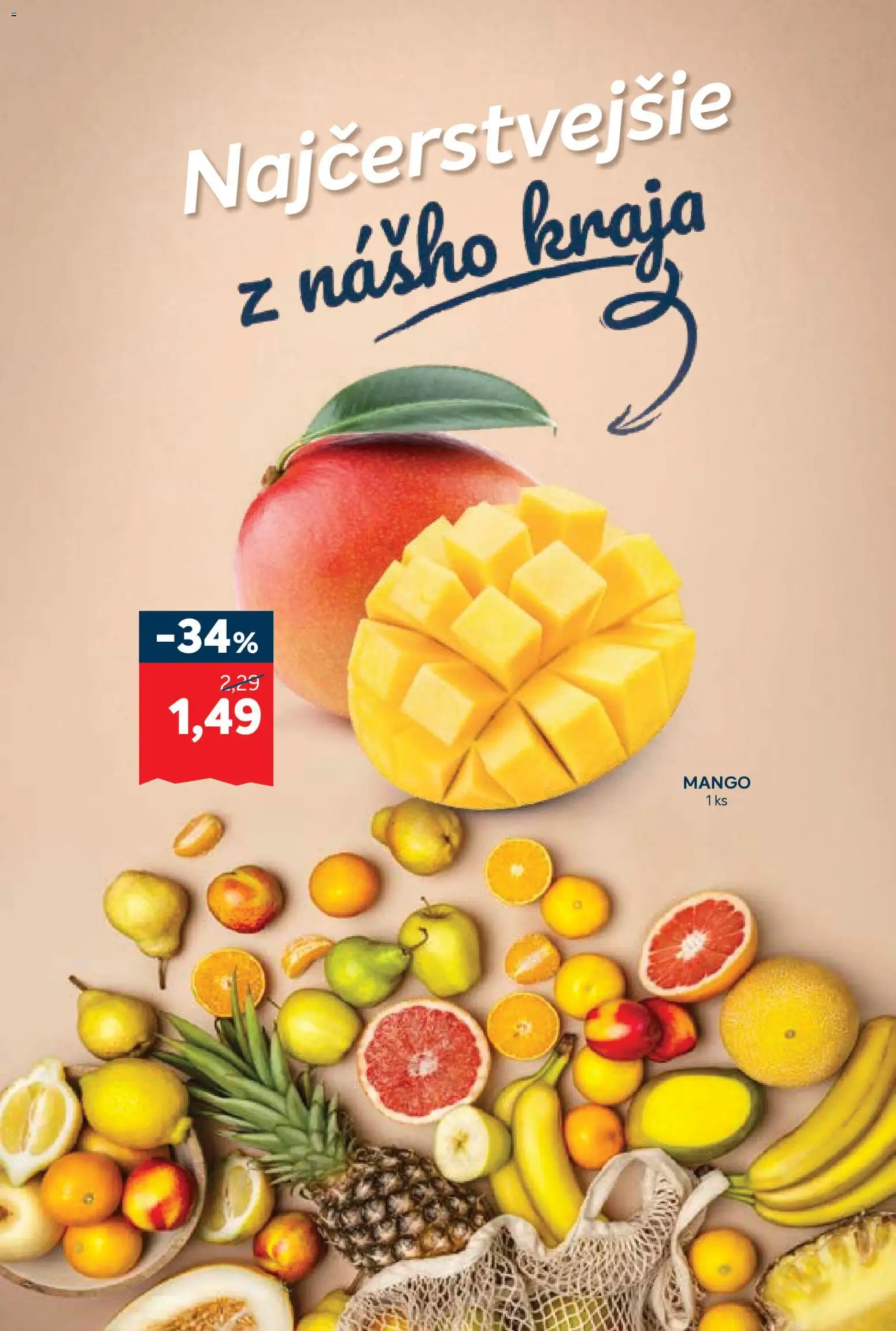 Nové Kraj akcie – leták je platný od 08.10.2026 | Strana: 3 | Produkty: Mango