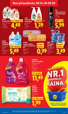LIDL leidinys galioja nuo 2026.09.14 | Puslapis: 17 | Prekių: Wc, Muilas, Krepšelis, Ploviklis