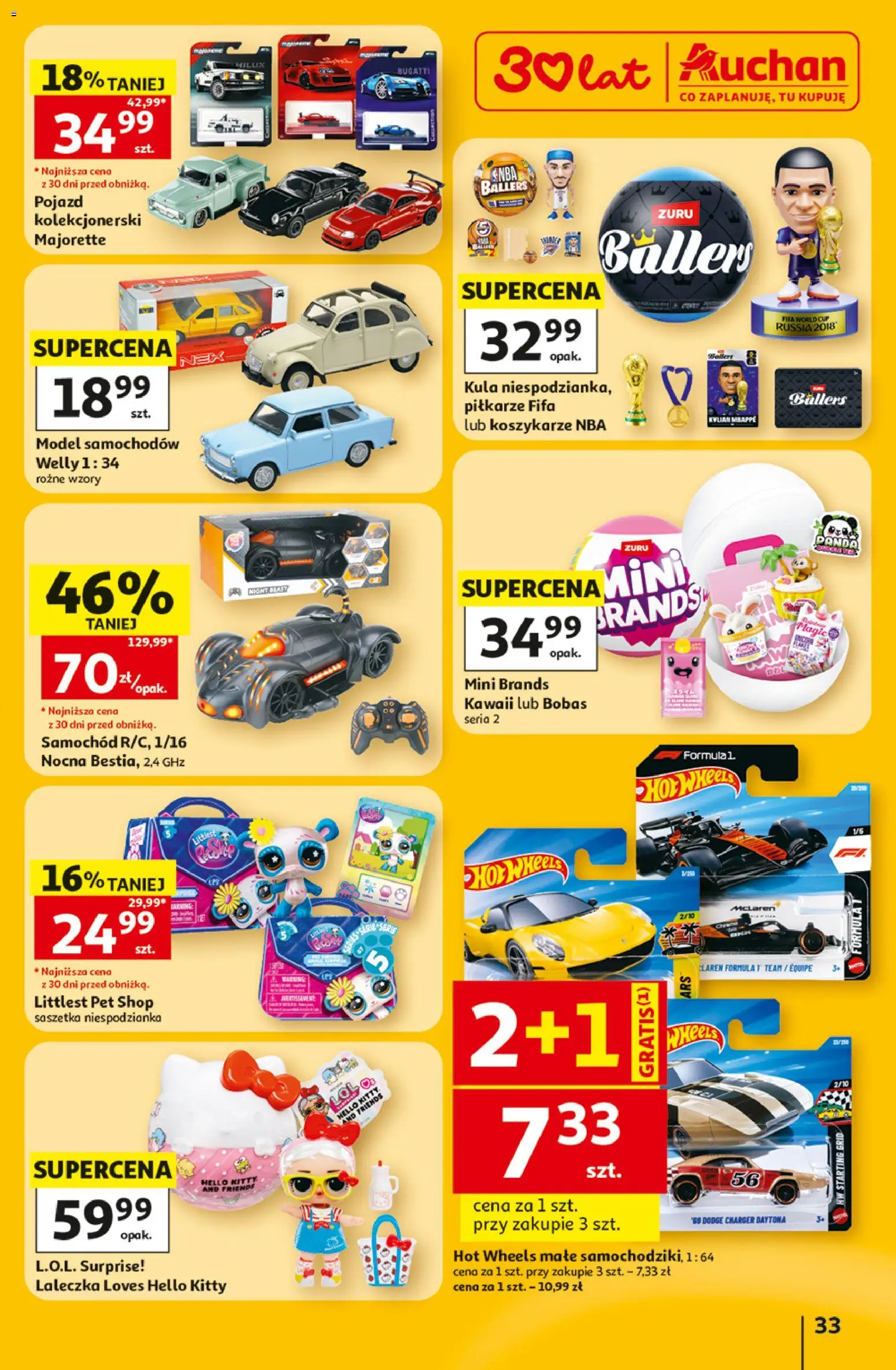 Auchan gazetka - 30 Lat Hipermarket od 02.07.2026 | Strona: 33