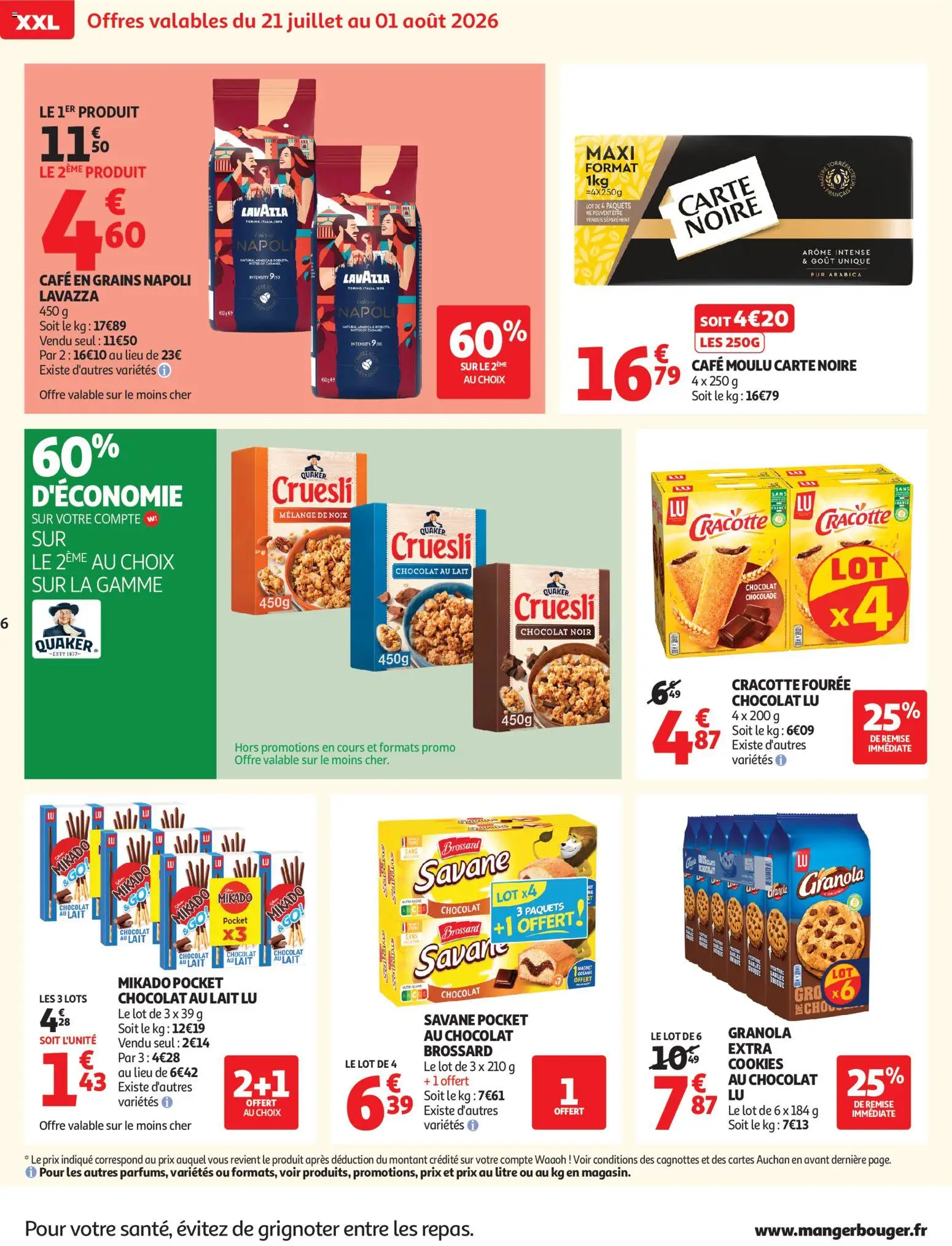 {H1} | Pagina: 6 | Producten: Lavazza, La, Chocolade