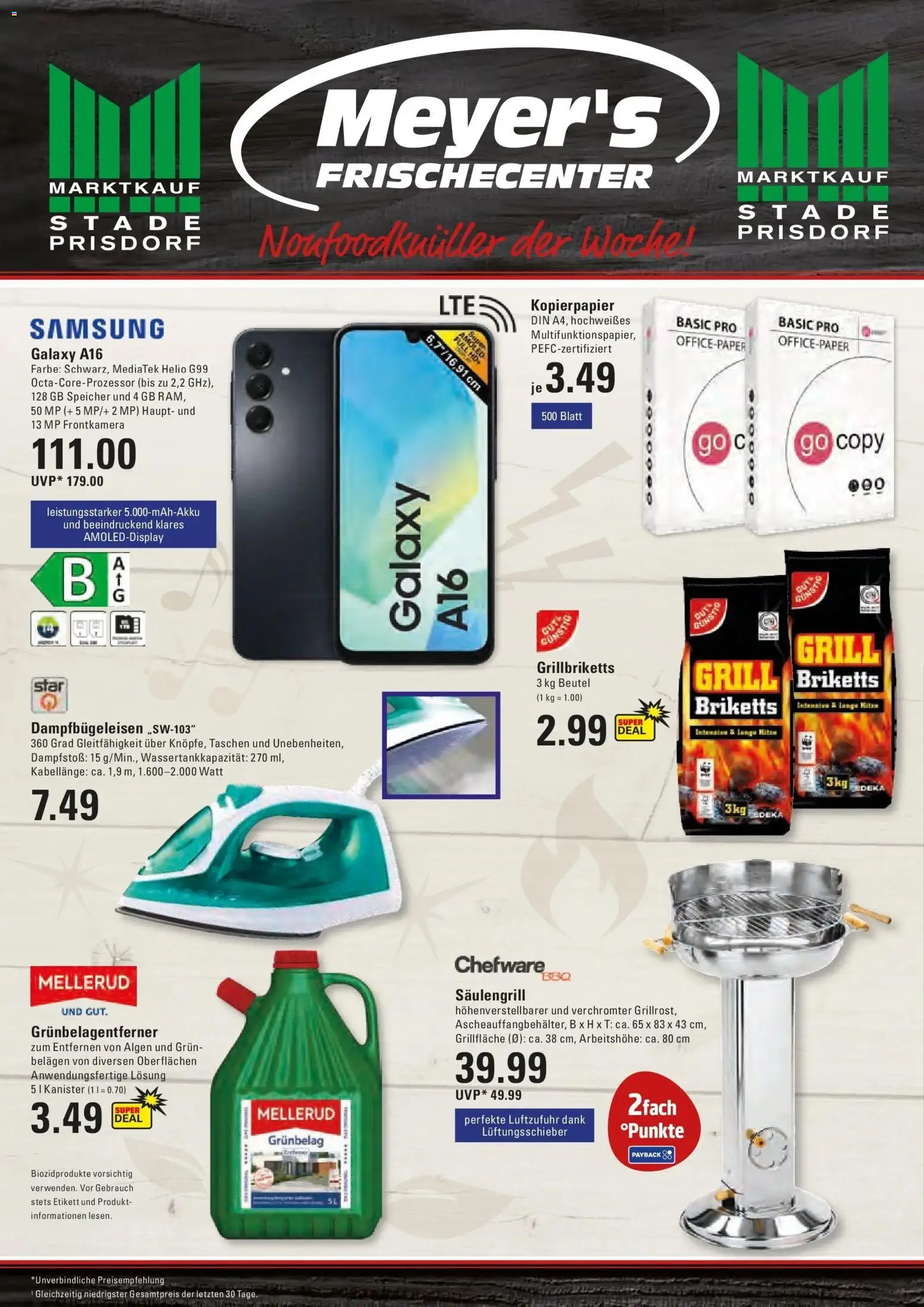 Marktkauf Prospekt Stade	 – gültig ab 27.04.2026 | Seite: 16 | Produkte: Grill, Samsung