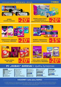 Kubas leidinys galioja nuo 28.04.2026 | Puslapis: 12 | Prekių: Vištiena