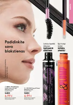 Oriflame leidinys galioja nuo 2026.07.15 | Puslapis: 41 | Prekių: Makiažas, Šepetėlis, Tušas