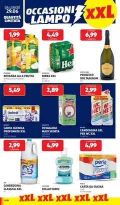 Anteprima del volantino BIRRA XXL, 5% vol. 6 x 330 ml valido a partire dal 29/06/2026 | Pagina: 16
