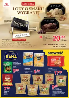 Pogląd oferty "Selgros cash&carry gazetka - Markowe Produkty" - ważna od 02.06.2026 | Strona: 12 | Produkty: Czekolady, Pesto, Tagliatelle, Lody