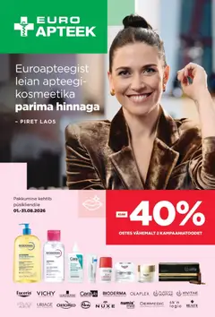 Euroapteek kliendilehe eelvaade alates 01.08.2026