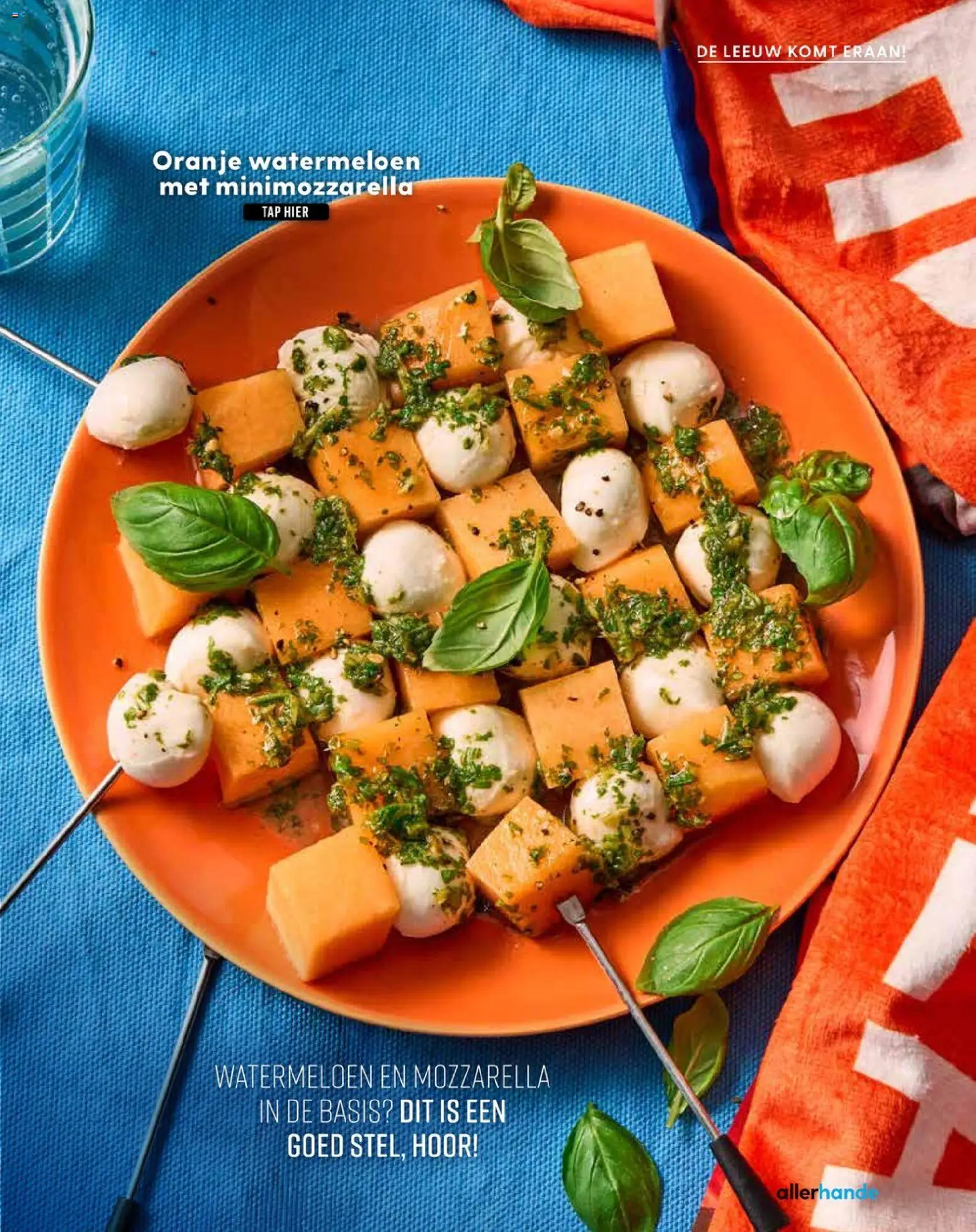 {H1} | Pagina: 15 | Producten: Mozzarella, Watermeloen