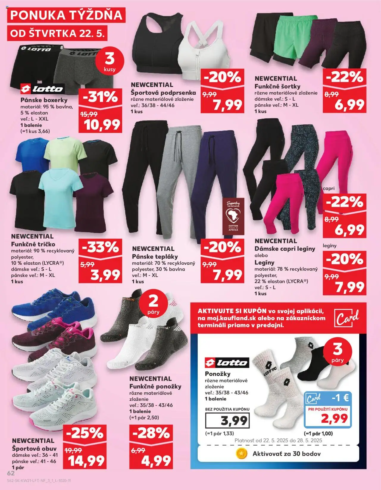 Nové Kaufland akcie – leták je platný od 22.05.2025 | Strana: 62