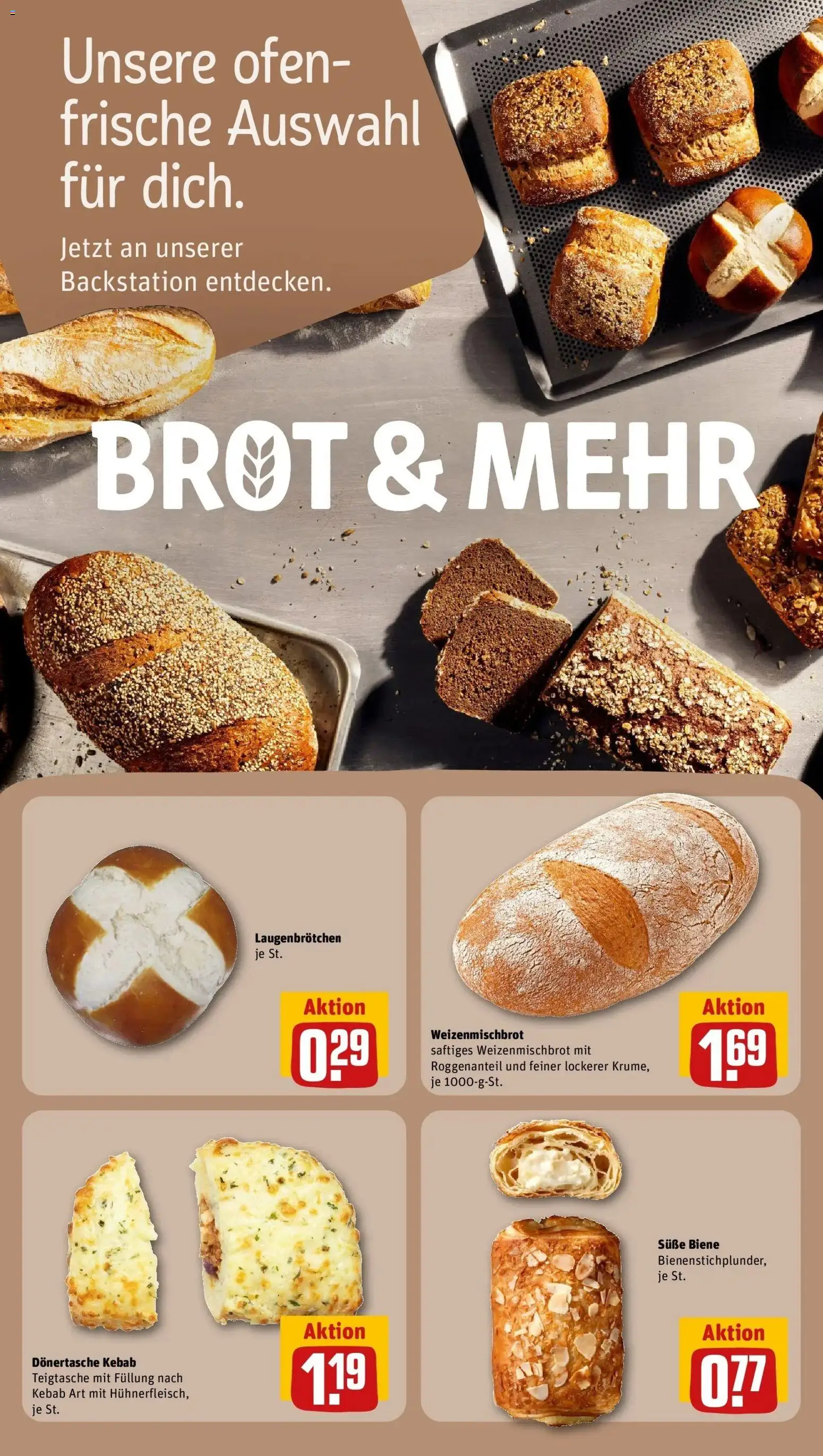 REWE Prospekt ab 17.08.2026 zum Blättern » Angebote | Seite: 30 | Produkte: Ofen, Brot