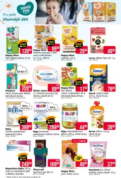 Náhled letáku Pampers, Pants Jumbo pack dětské, kalhotkové plenky, Pants Jumbo pack dětské kalhotkové plenky od 23.04.2026 | Strana: 15 | Produkty: Bepanthen Baby, Ubrousky, Banán, Pampers