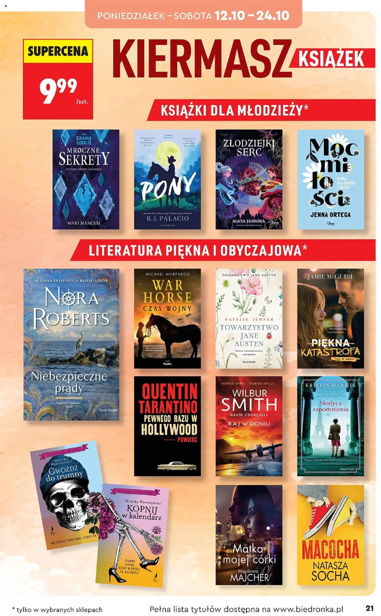 Biedronka Polsko leták - Hity i inspiracje od 10.10.2026 | Strana: 21