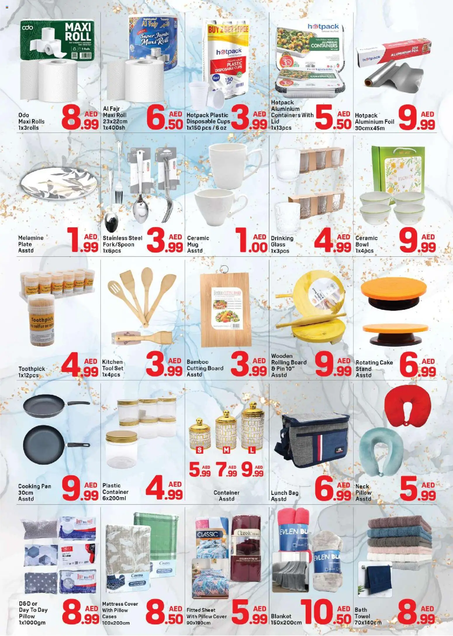 {H1} | Page: 9 | Products: Cover, Bag, Plate, Bowl