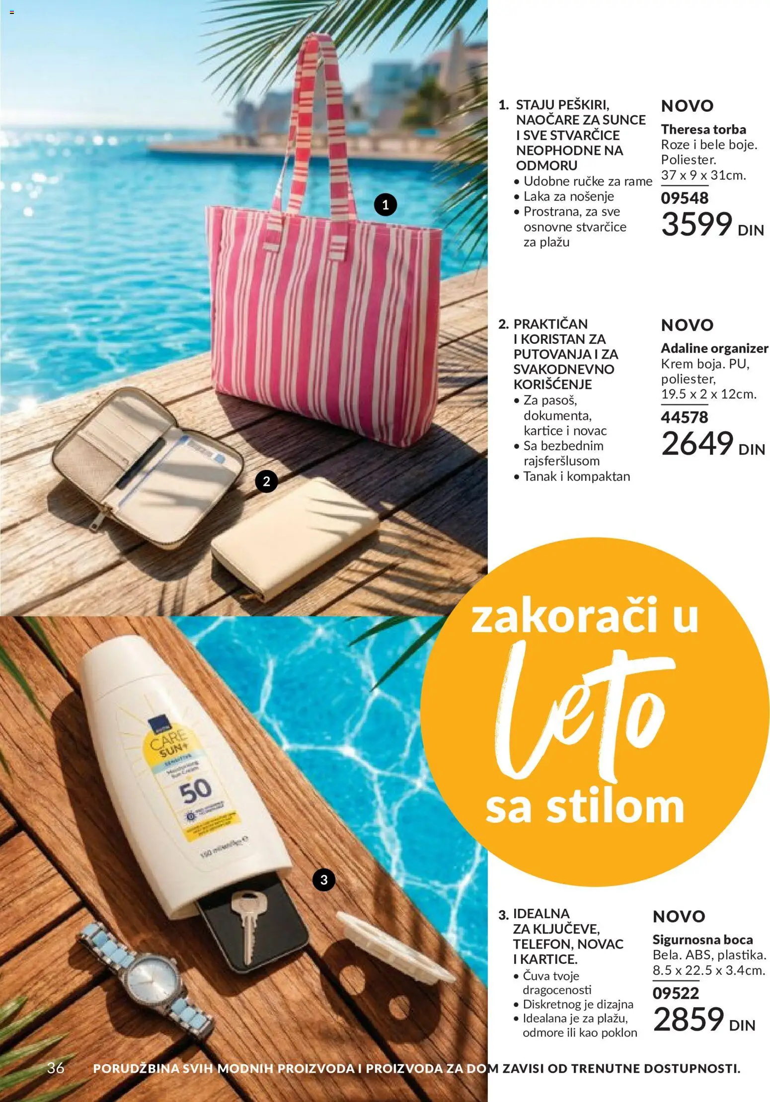 AVON katalog - važi od 01.06.2026 | Strana: 36 | Proizvode: Naočare, Torba