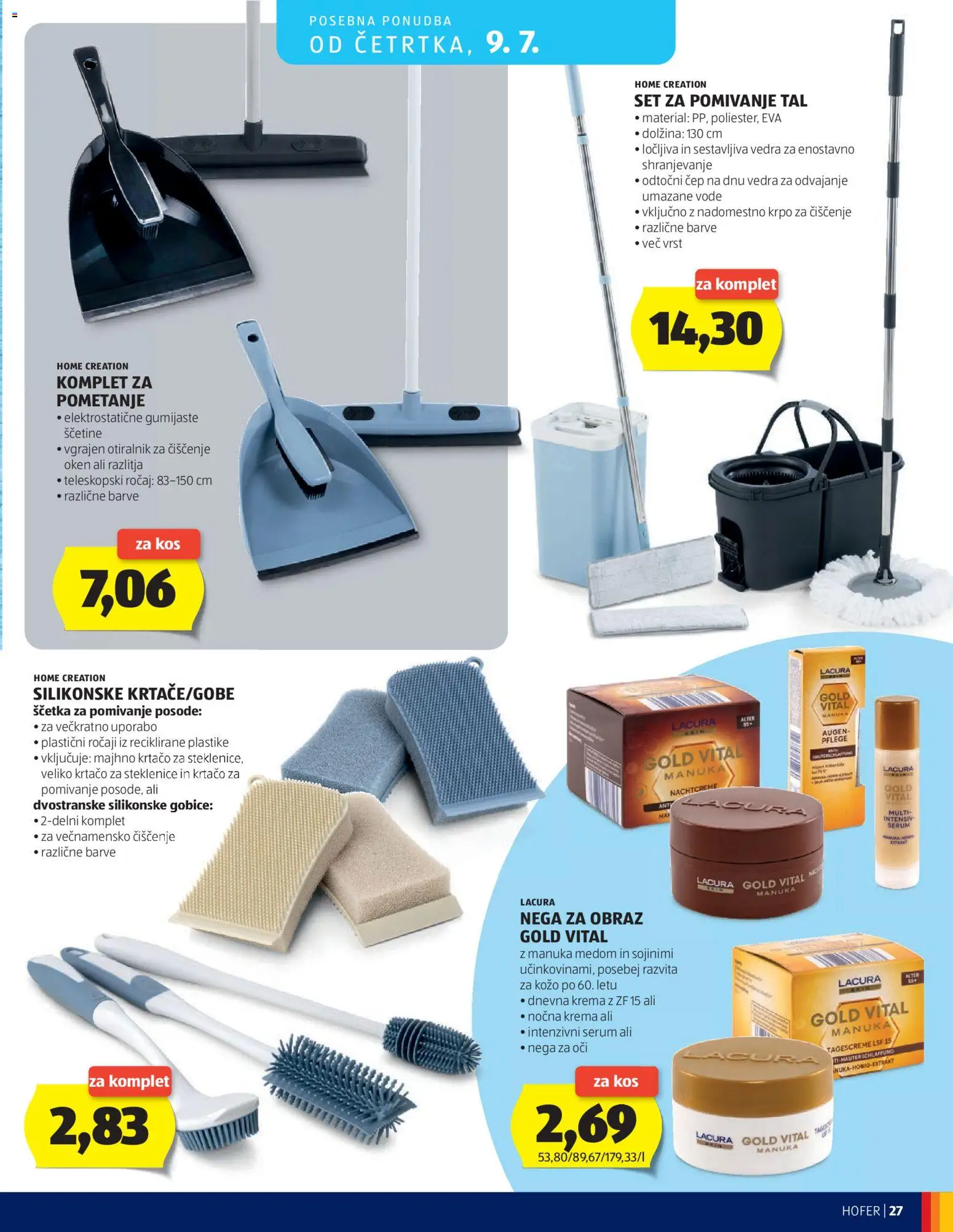 Hofer SI katalog | vrijedi od 01.07.2026 | Stranica: 27