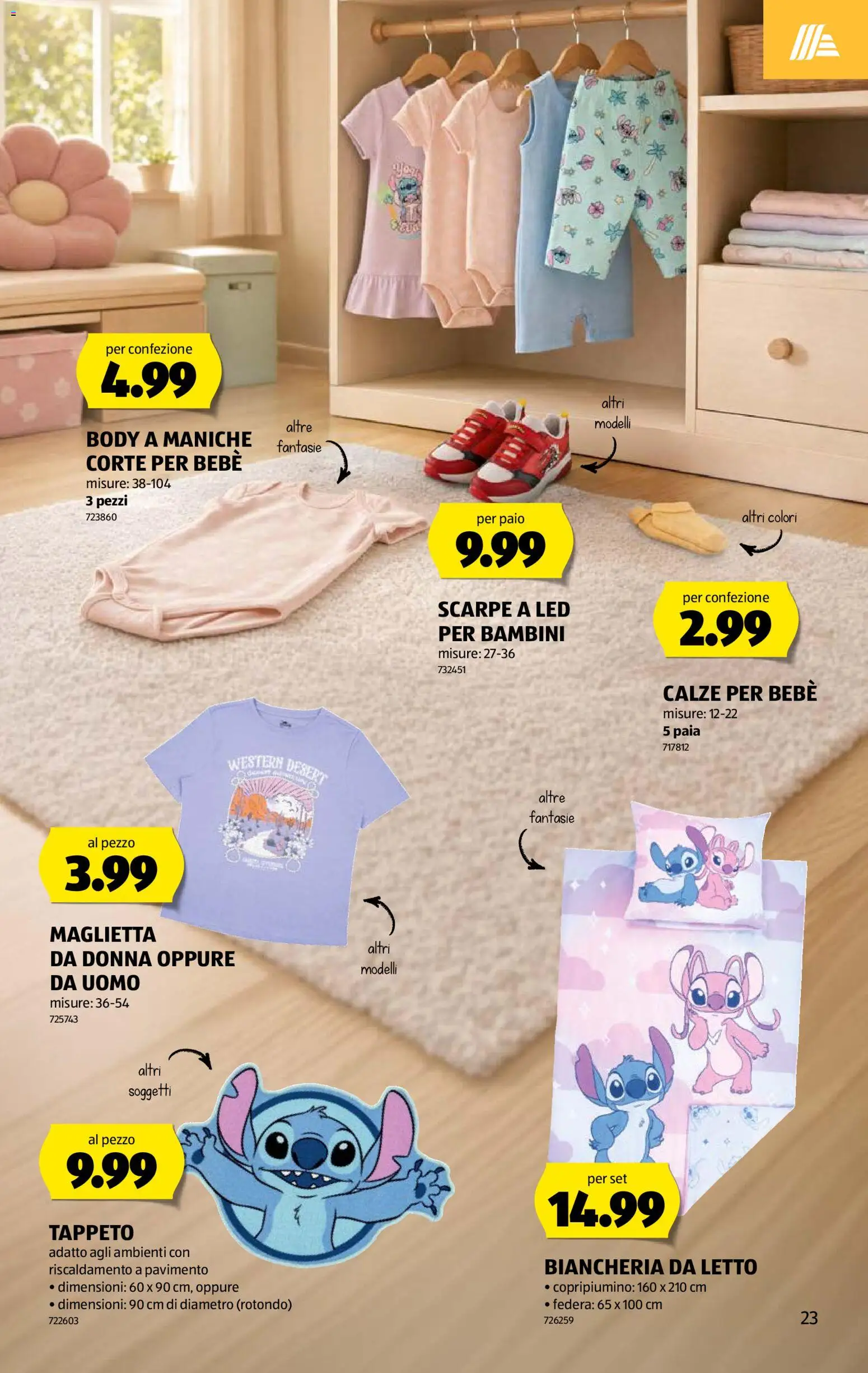 Aldi aktionen IT – gültig ab 16.07.2026 | Seite: 23 | Produkte: T-Shirt