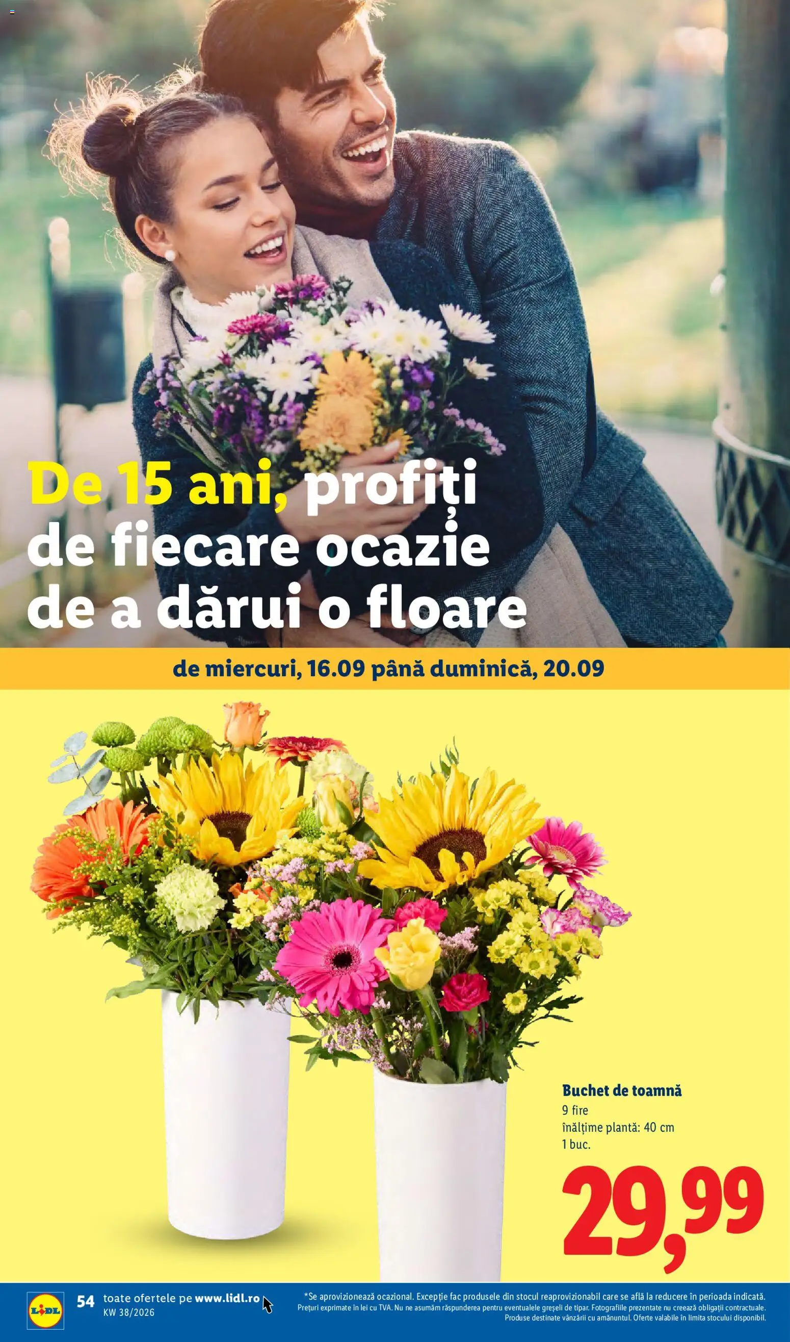 Noul catalog Lidl – valabil de la 14.09.2026 | Pagină: 54
