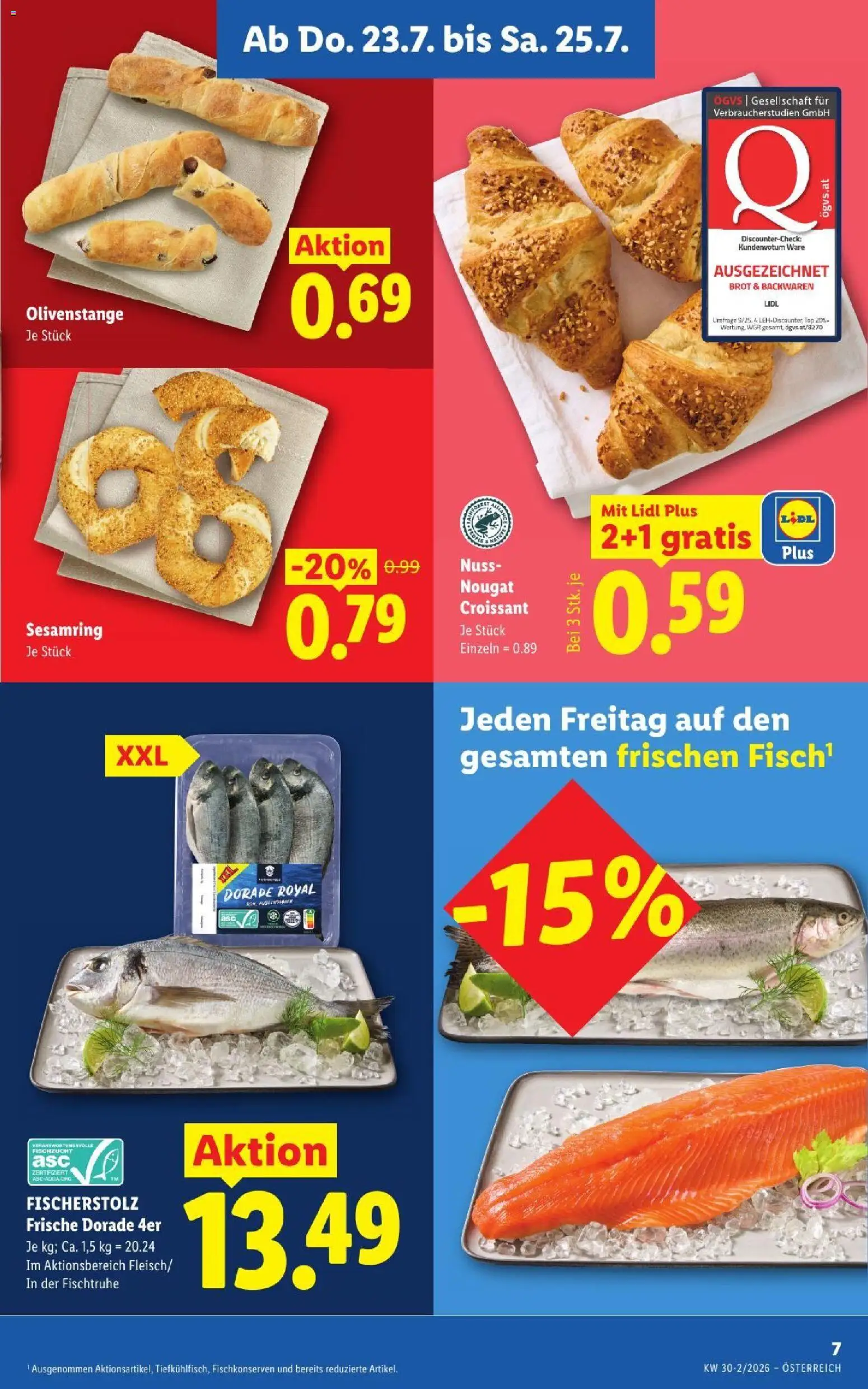 Lidl - Flugblatt gültig ab 23.07.2026 | Seite: 9 | Produkte: Brot