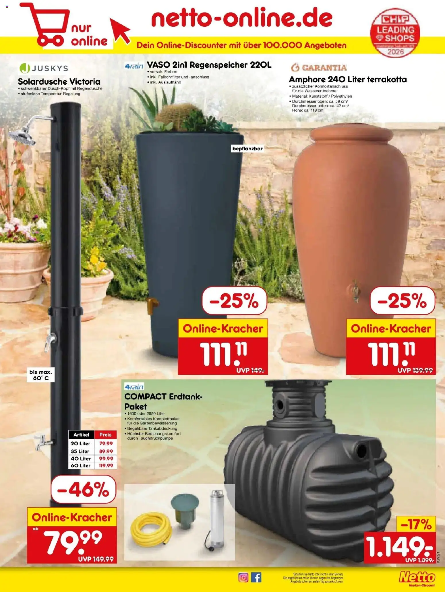 Netto Marken-Discount Prospekt Oberhaid	 – gültig ab 17.05.2026 | Seite: 47 | Produkte: Duschkopf