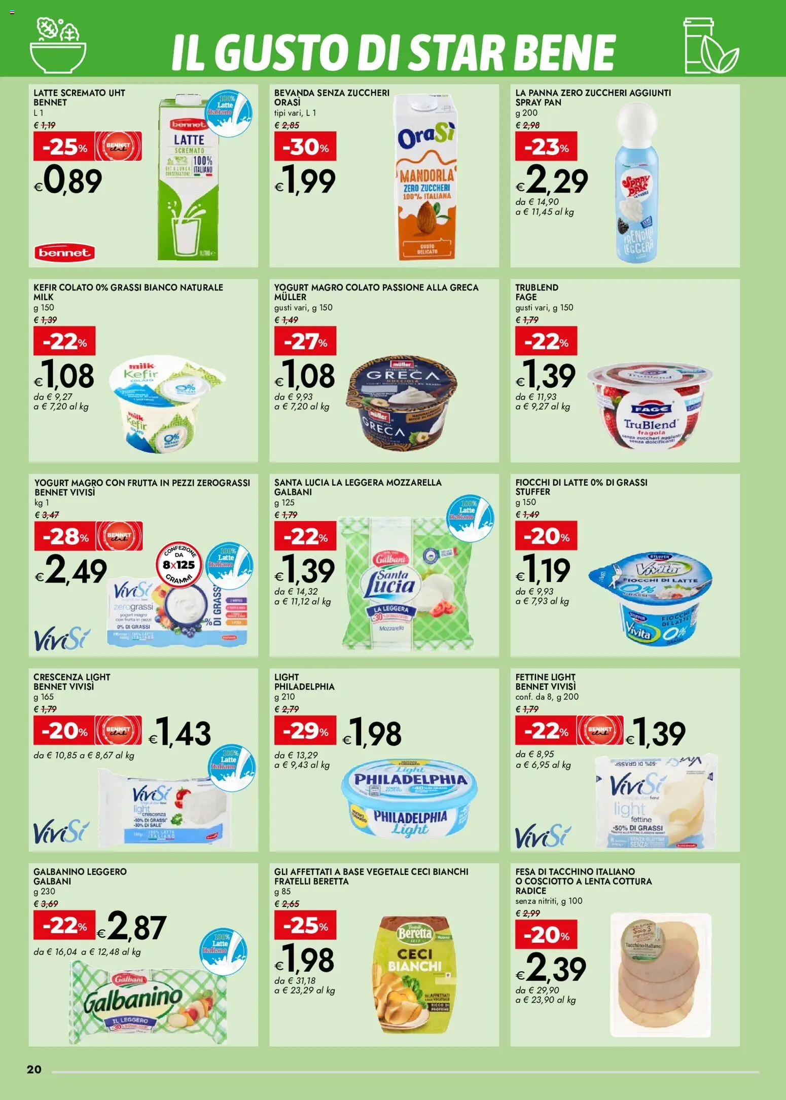 Volantino bennet del 24/09/2026 | Pagina: 20